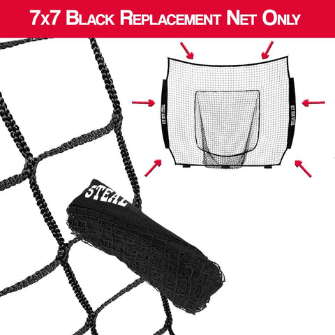 Heavy Duty Replacement Net - 7x7 Hitting Net