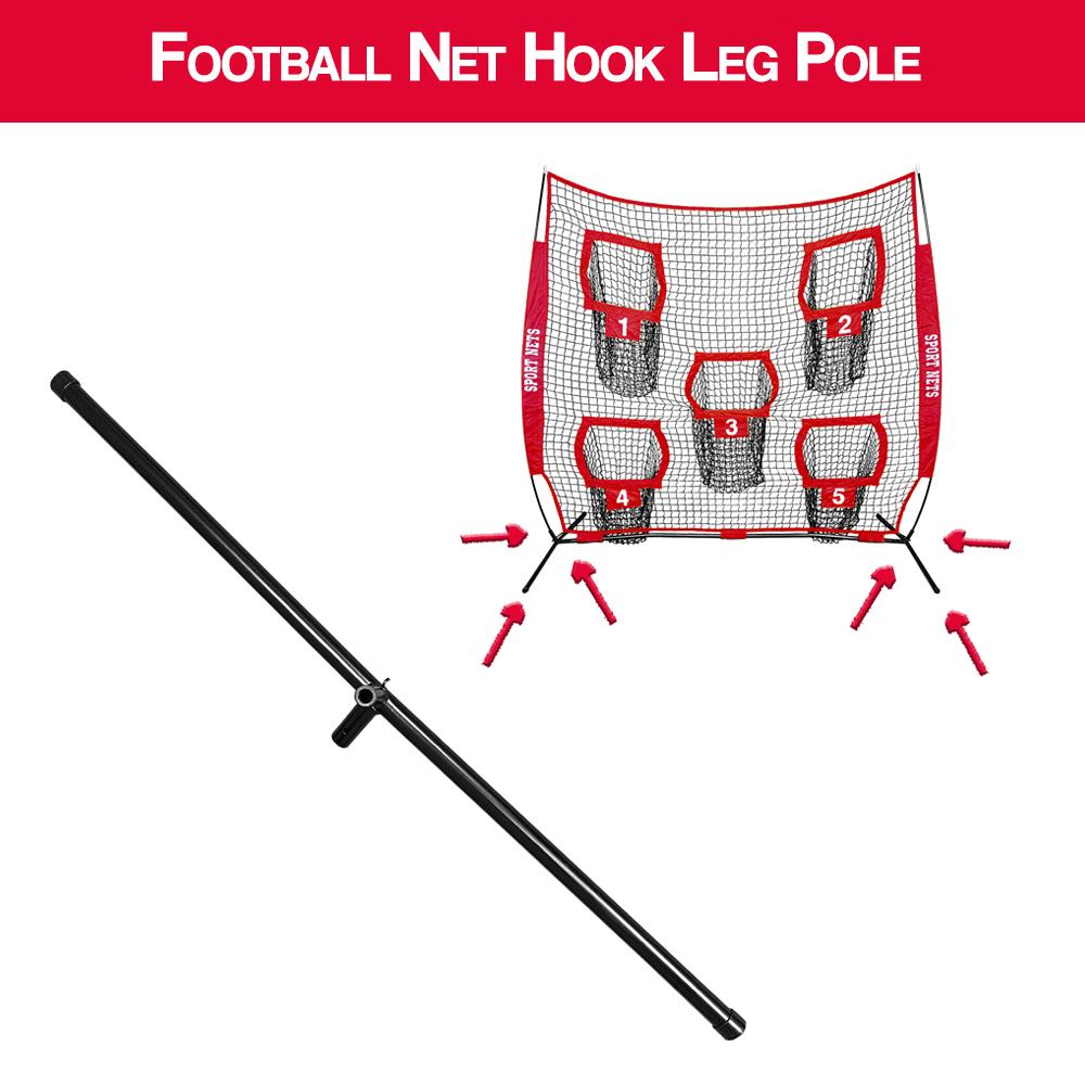 7x7 Football Target Net Replacement Hook Leg Pole