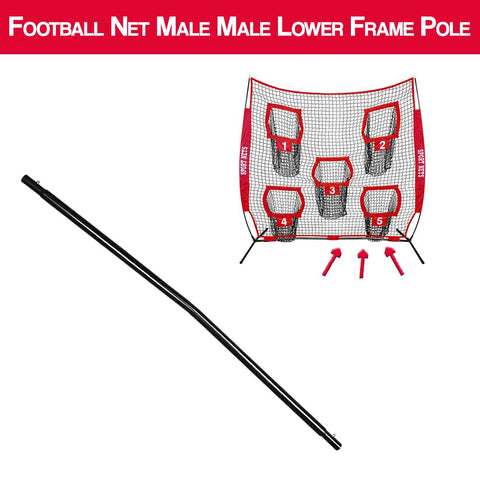 7x7 Football Target Net Male - Male Lower Frame Pole Replacement