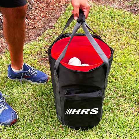 Bucket Bag Backpack For Baseball / Softball - Carry Your Bucket Of Baseballs Or Softballs With Ease