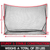 Image of Heavy Duty 10x7 Golf Hitting Net - Perfect Golf Practice Net. Use Indoor, Outdoor, Garage, Backyard, Or In Any Open Field