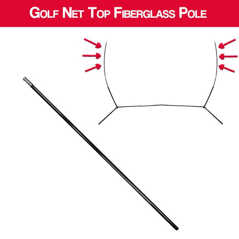 Golf Net Replacement Top Fiberglass Pole