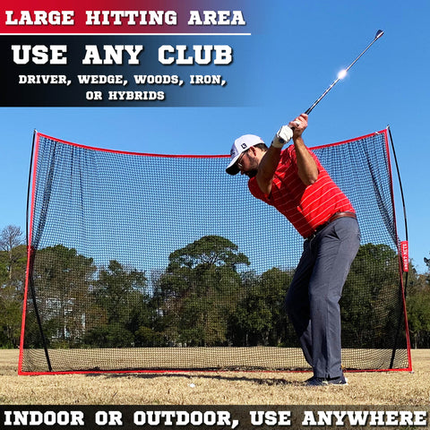 Golf Net Use Any Club Driver, Iron, Woods, Wedge, Hybrid