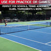 Image of Replacement Tennis Net / Heavy Duty Regulation Professional Tennis Net / 42 Feet Long x 3.5 feet tall